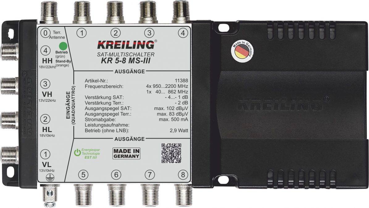 Kreiling Technologien GmbH 6578140, Antennen KREI KR 5-8 6578140 (BILD1)