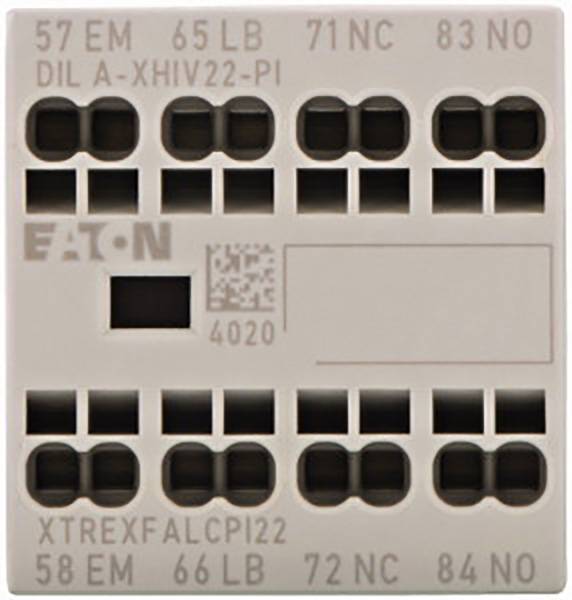 4015081974061 - DILA-XHIV22-PI Hilfsschalterblock 2 Schließer 2 Öffner 4 a 1 St - Eaton