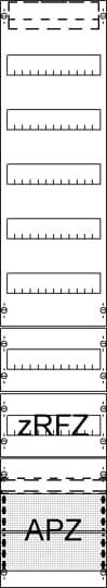 Striebel Verteilerfeld m.APZ FV19A2R1 zRfZ1 9RE 2CPX054014R9999