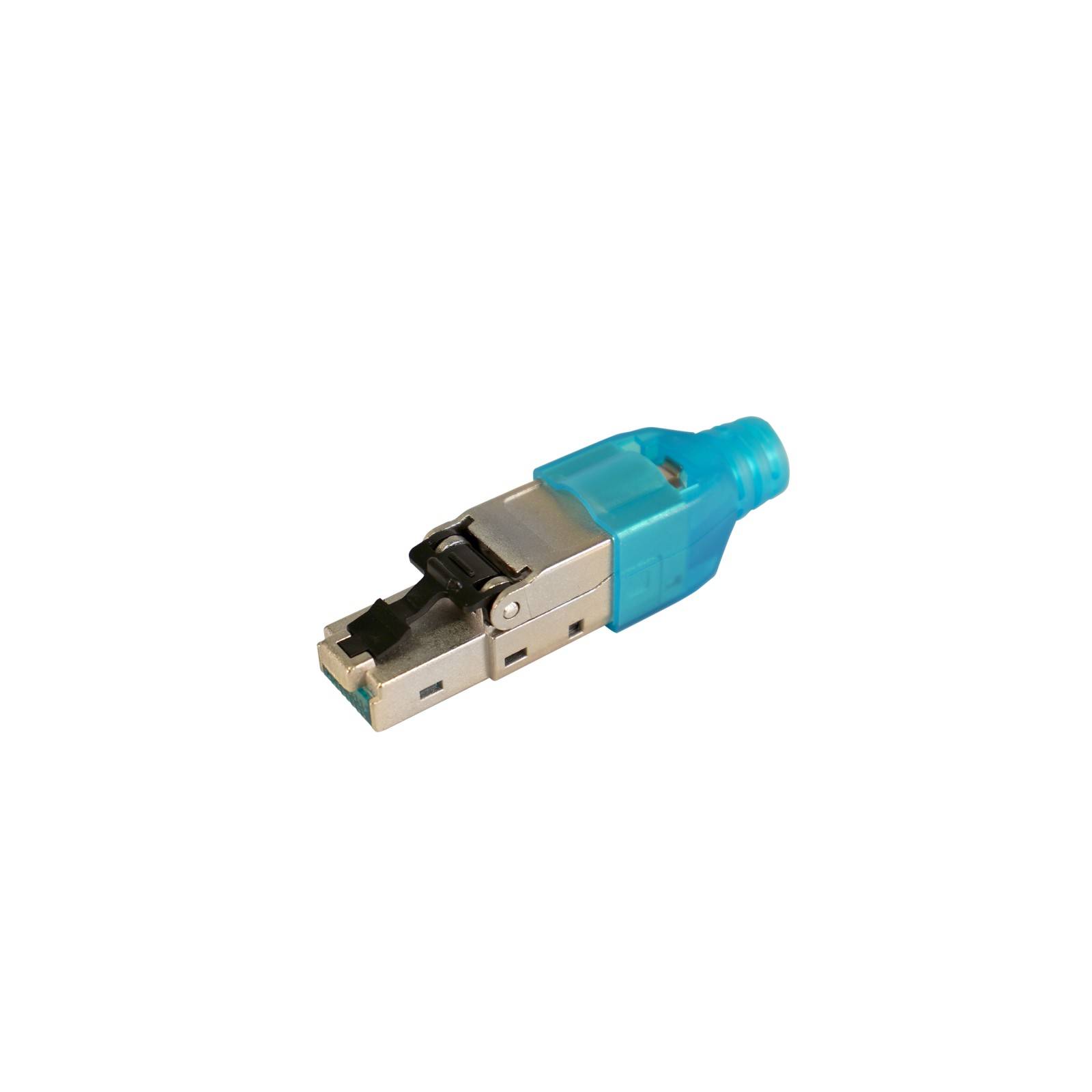 Televes RJ45-Stecker CAT6A FTP CAT6AS-F m.Schutzhülle blau