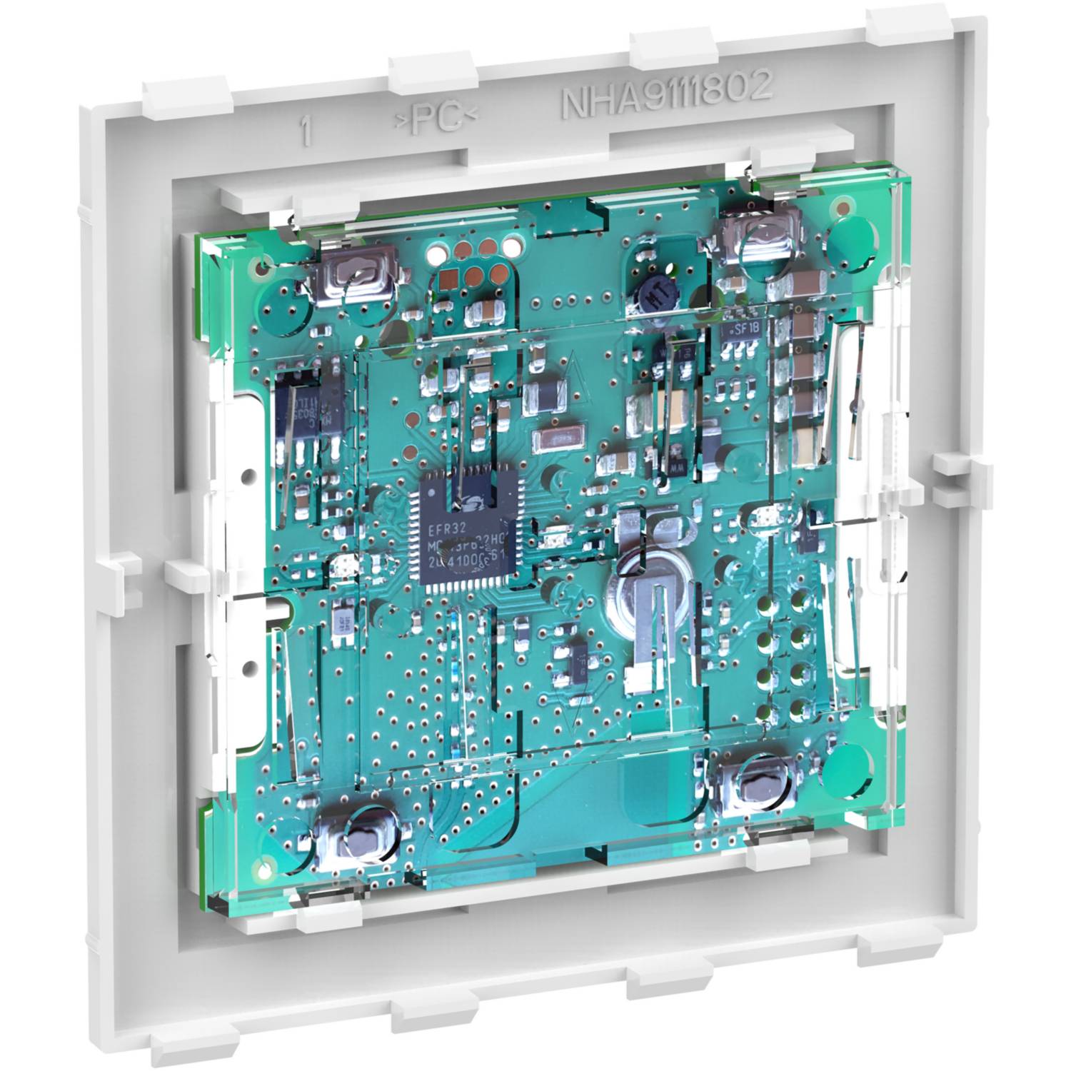 Merten Connected MEG5116-6000 Taster-Modul 1fach System Design