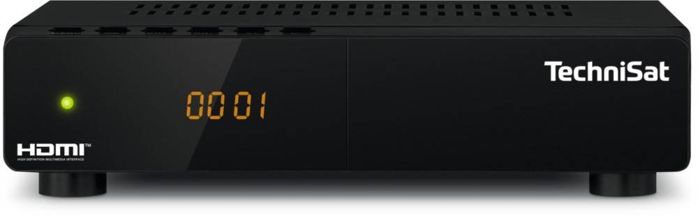 TechniSat HD-S 261 sw DVB-S Receiver DVB-S,EPG,USB,AAC,HDMI,kompakt 0000/4814