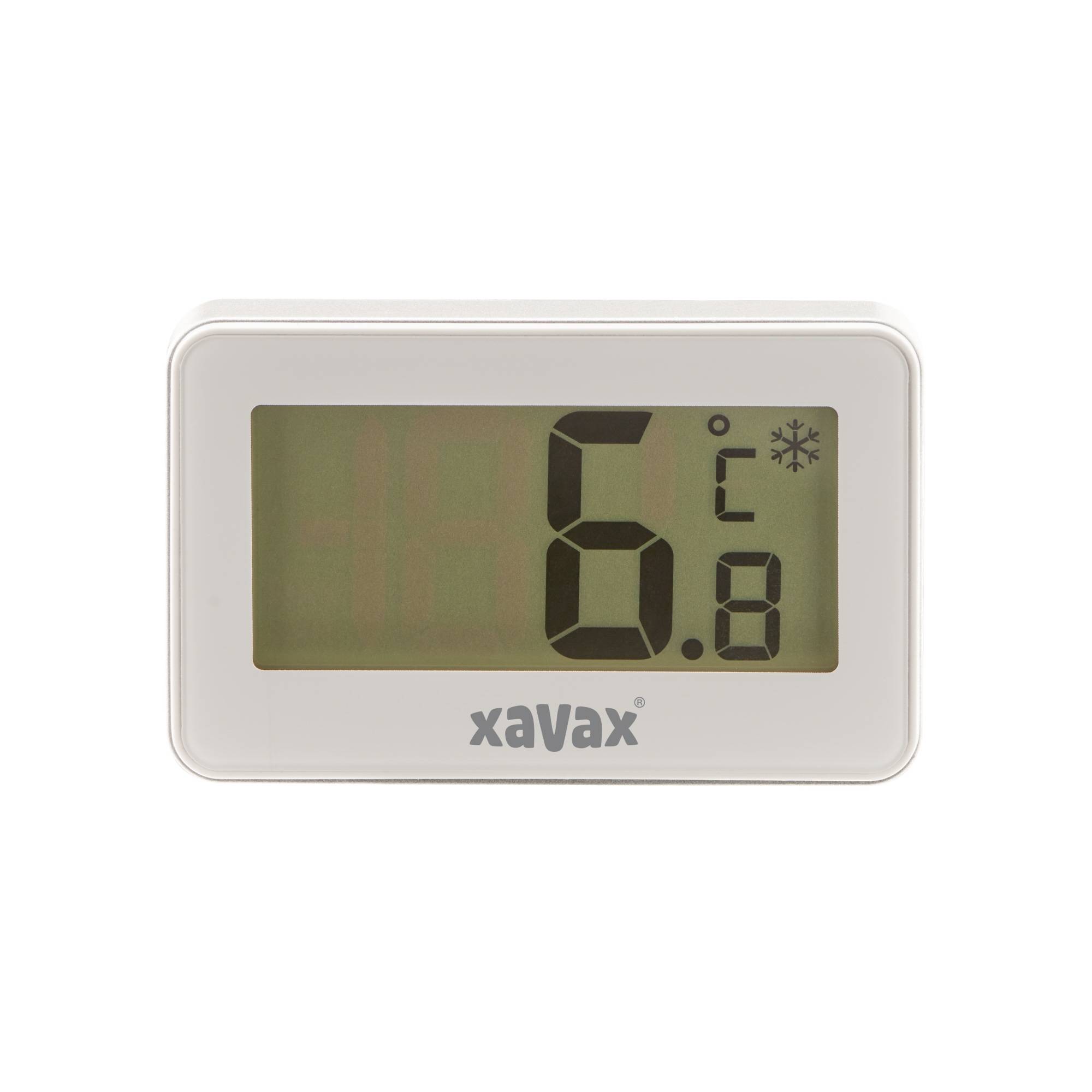 Xavax Thermometer digital weiß 185854 für Kühl-/Gefrierschrank+Kühltruhe