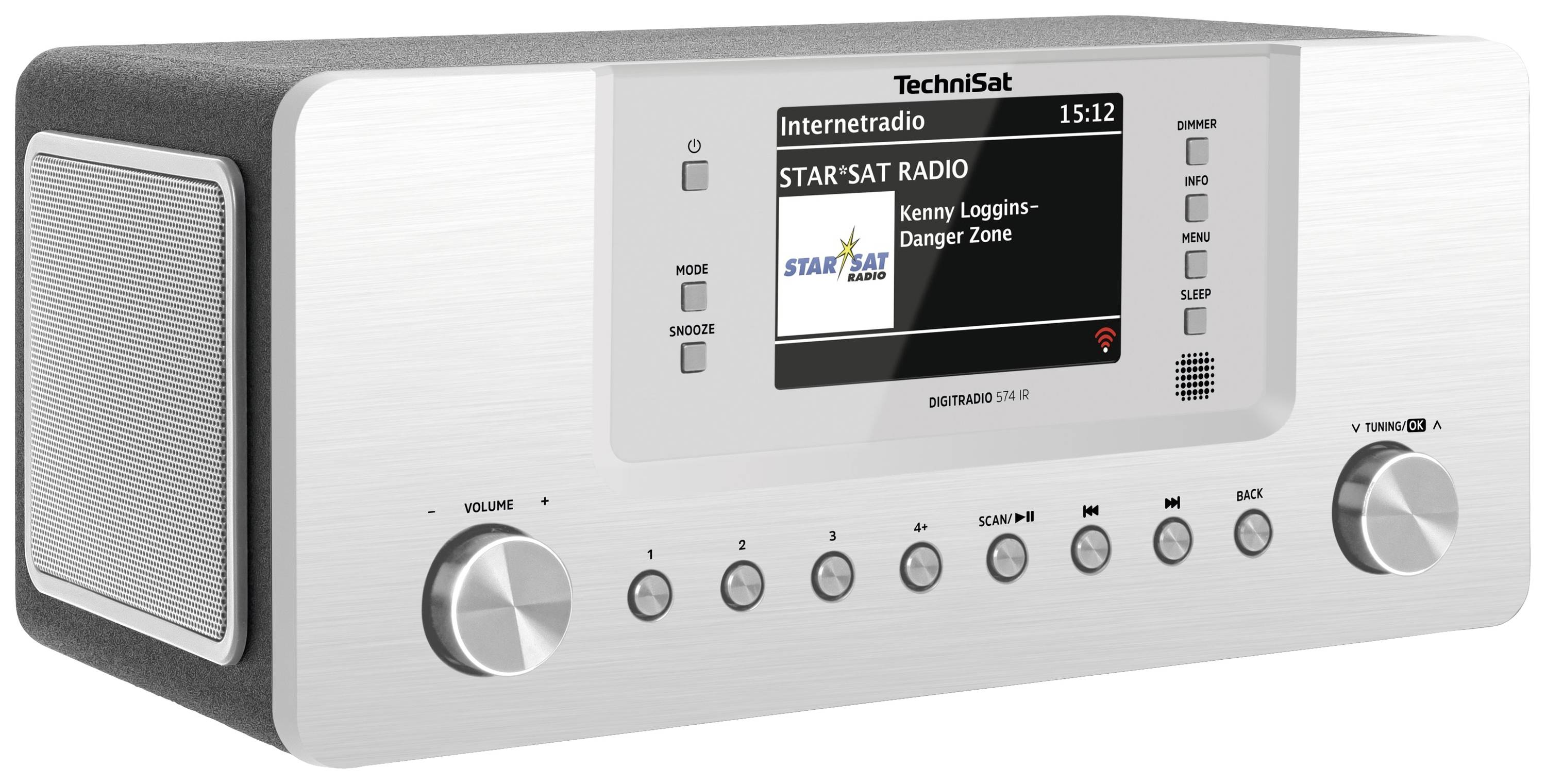 TechniSat DIGITRADIO 574 IR si 0001/2951 DAB+,UKW,Internet,BT,Display,USB,App-St.