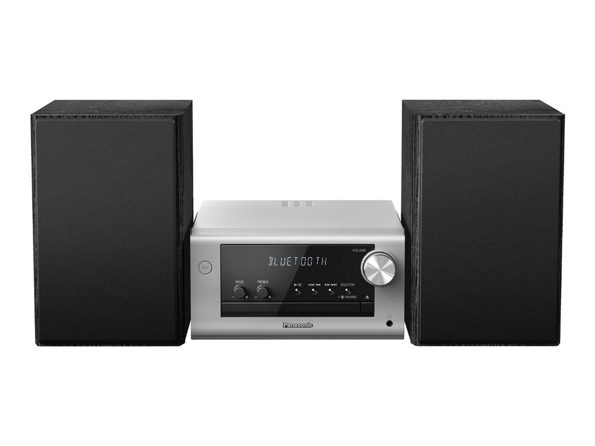 Panasonic SC-PM704EG-S si Micro Anlage 80W,DAB+/UKW,CD,Bluetooth