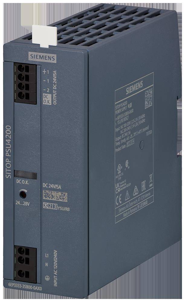 Siemens 6EP3333-3SB00-0AX0 SITOP PSU4200 Stromversorgung 1phasig DC 24V/5A