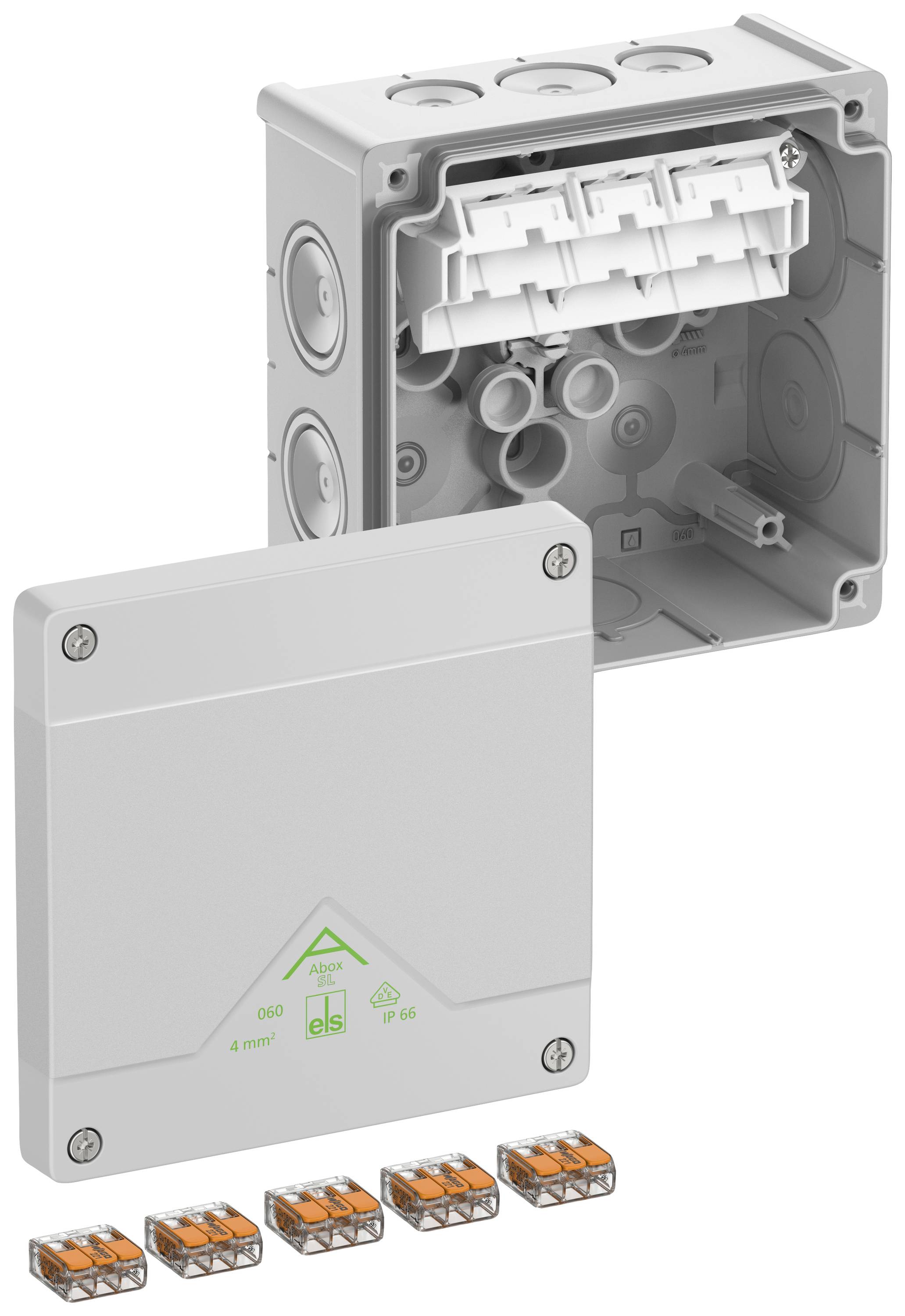 4013902661329 - Spelsberg Abzweigkasten Abox SL-4² Schutzart IP66 max 80444001