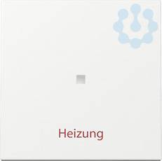 GIRA 367803 Wippe KF+Heizung Ein/Aus System 55 Reinweiß glänzend