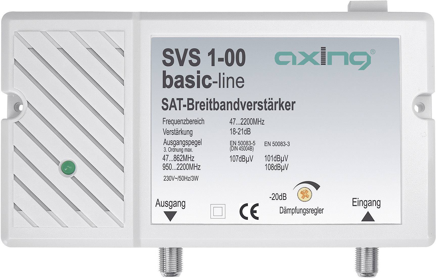 AXING SAT-Breitbandverstärker SVS 1-00