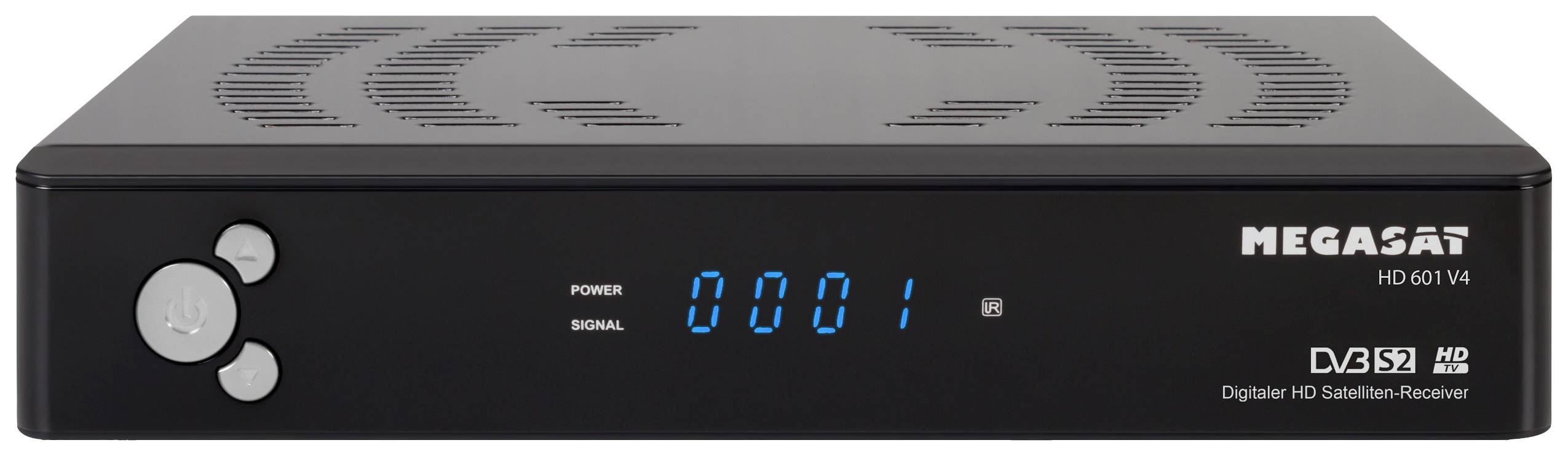 Megasat HD 601 V4 sw DVB-S2 Sat-Receiver HDTV,HDMI,Scart,USB,Unicable I & II