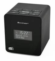 Soundmaster UR109SW Digital-Uhrenradio DAB+/UKW,individuelles Wecksignal