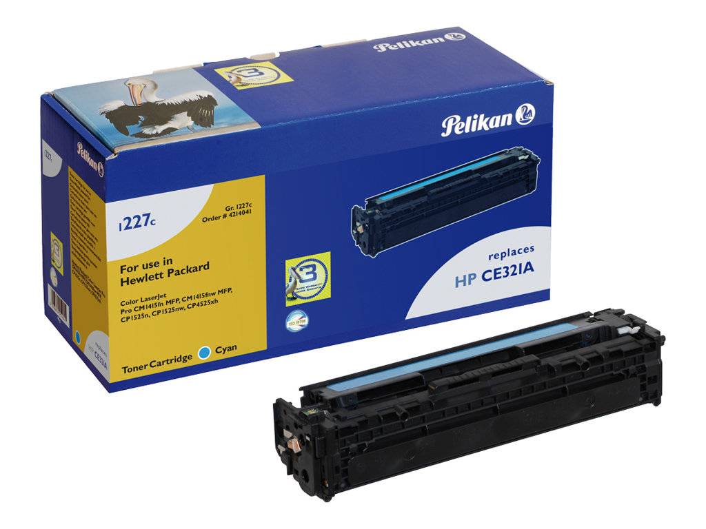 Pelikan Toner HP CE321A 1227c cyan rebuilt - 4214041