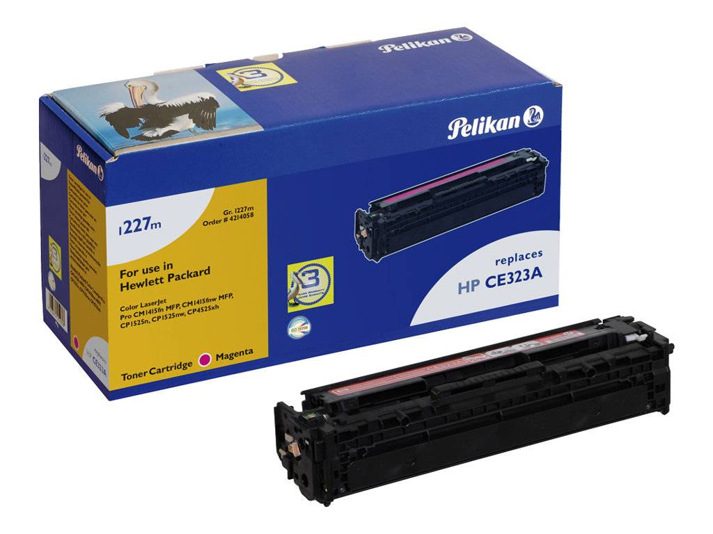 Pelikan Toner HP CE323A 1227m magenta rebuilt