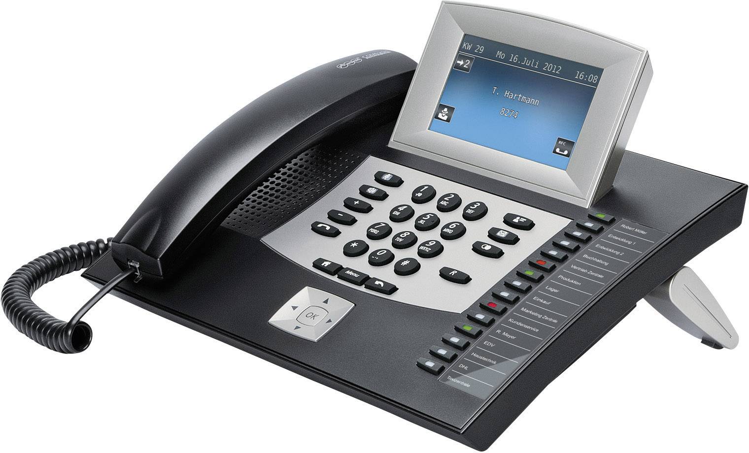 AUERSWALD Telefon COMfortel 2600 ISDN schwarz - 90116