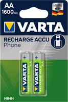 Varta Akku RECHARGE Phone AA HR6 1600mAh 2St. - 58399201402