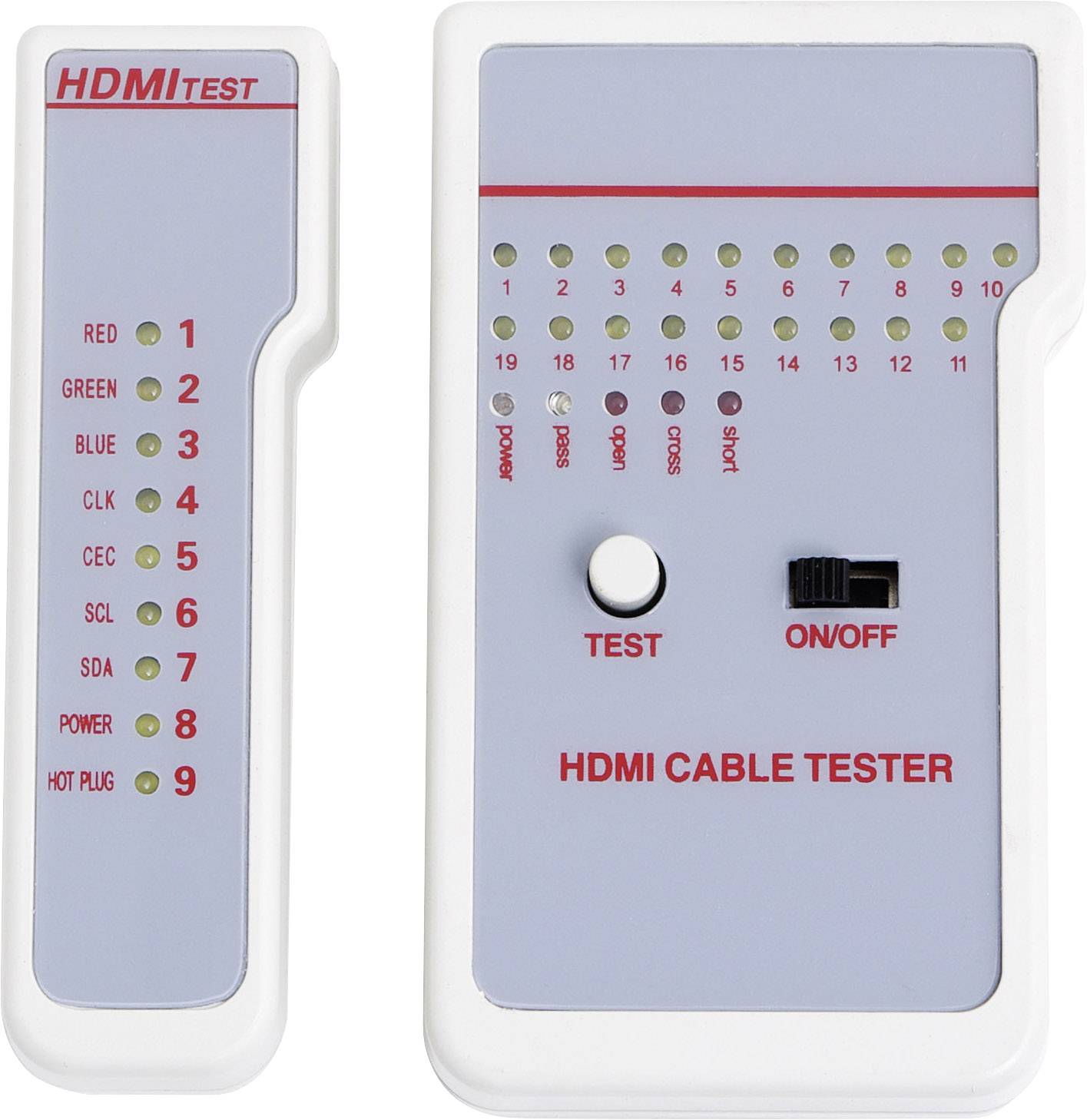 LogiLink Kabeltester für HDMI-Kabel - WZ0017