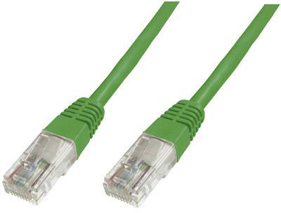 DIGITUS Patchkabel RJ45 U/UTP Cat5e  0.50m  grün Polybeutel