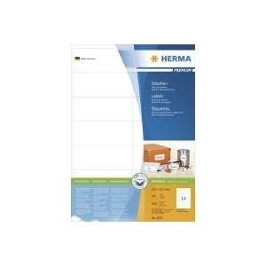 HERMA Etiketten Premium A4 weiß 105x42,3 mm Papier 2800 St. - 4625