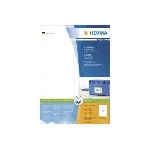 HERMA Etiketten Premium A4 weiß 105x148 mm Papier 400 St. - 4676