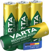 Varta Akku RECHARGE Power AA HR6 2600mAh 4St. - 05716101404