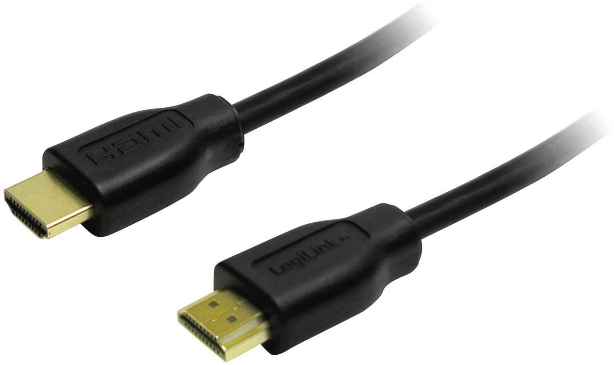 LogiLink HDMI-Kabel Ethernet A -> A St/St  1.50m sw