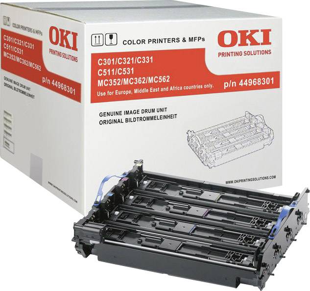 Bildtrommel OKI C301 black + color 44968301, Oki 44968301 (BILD1)