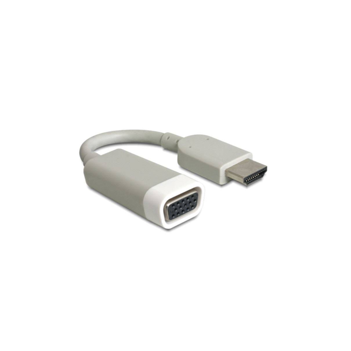 DELOCK HDMI Adapter A -> D-Sub15 St/Bu 0.15m screwless - 65469