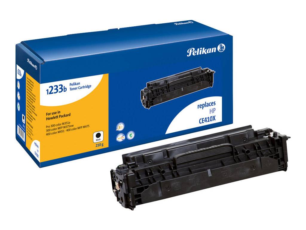 Pelikan Toner HP CE410X 1233b schwarz rebuilt - 4218001