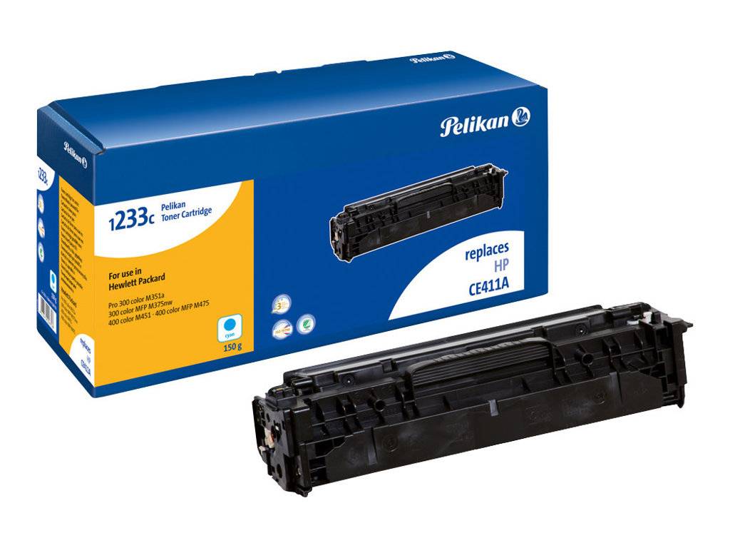 Pelikan Toner HP CE411A 1233c cyan rebuilt - 4228796