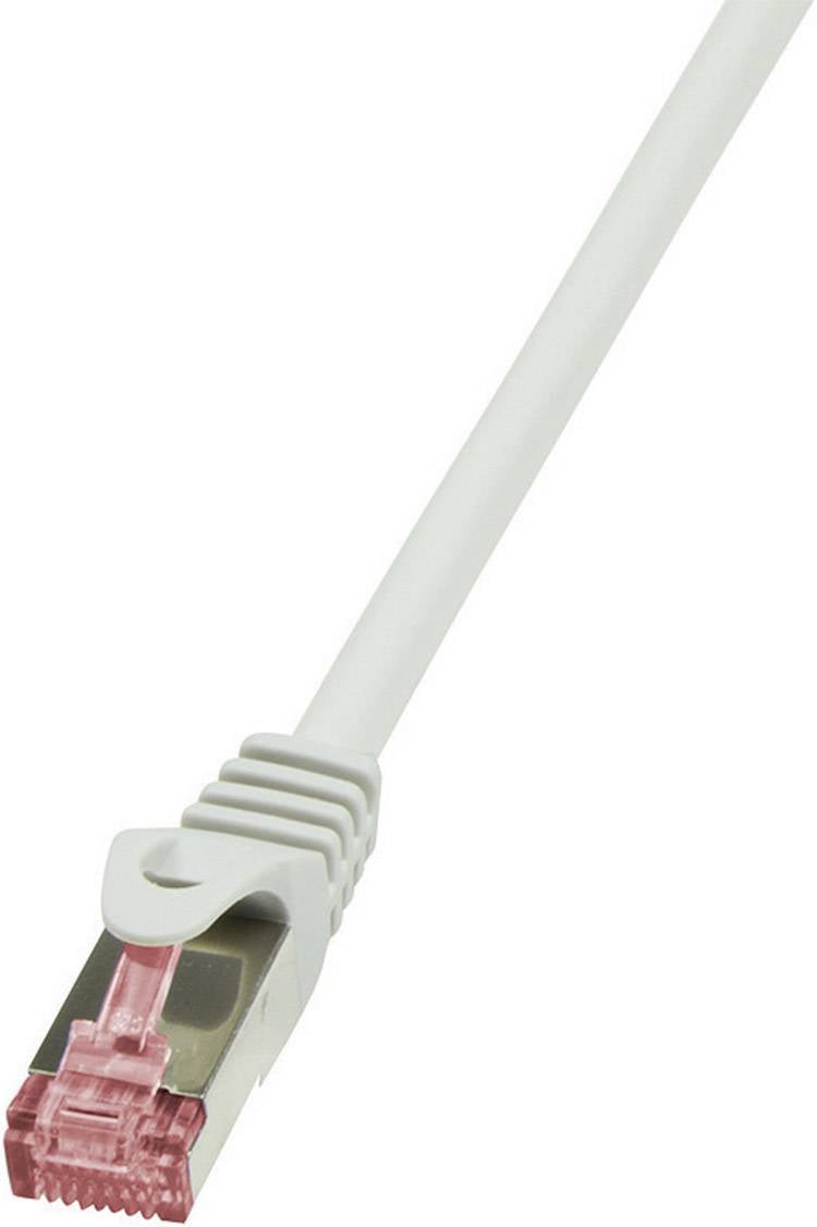 4052792021073 - Grau - LogiLink CQ2062S RJ45 Netzwerkkabel Patchkabel cat 6 s ftp 300 m Flammwidrig mit Rastnasensc