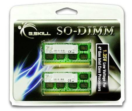 SO DDR3 8GB PC 1600 CL11 G.Skill 1.35V (2x4GB) Value 8GSL - F3-1600C11D-8GSL