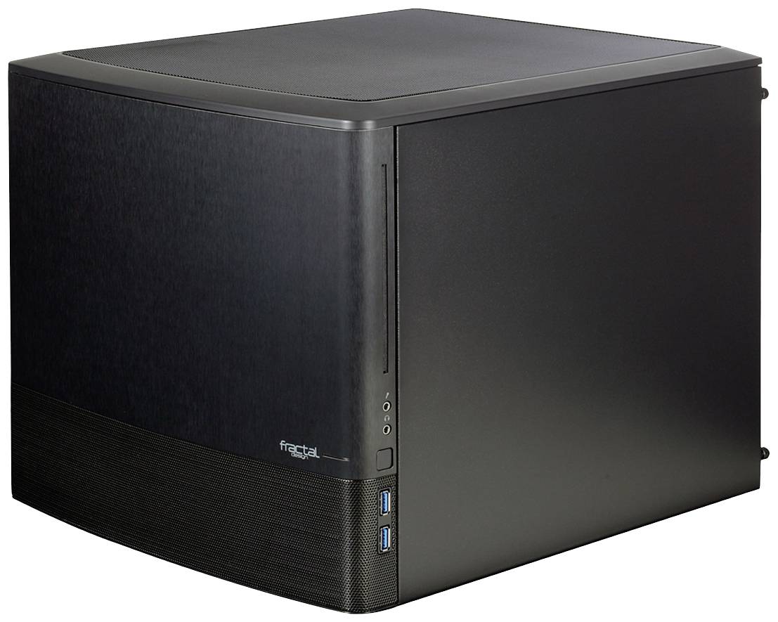 FRACTAL DESIGN Geh Node 804 Mini/micro ITX (black/Window) - FD-CA-NODE-804-BL-W