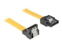 DELOCK SATA-Kabel SATA III -> SATA down St/St 0.70m gelb Cli - 82814