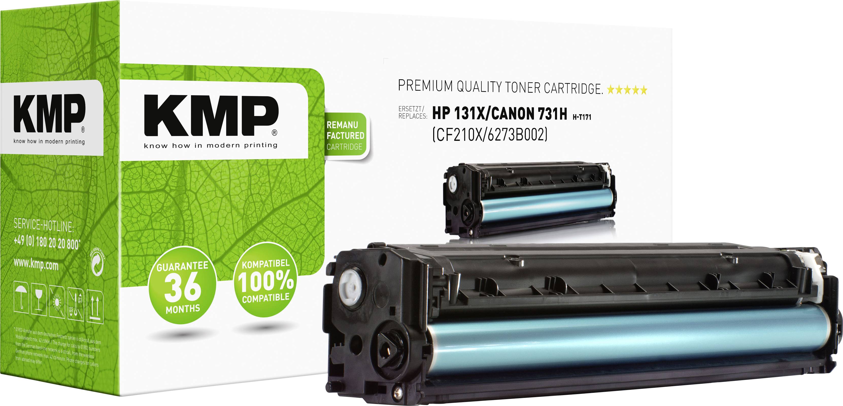 KMP Toner HP CF210X black 2400 S. H-T171 remanufactured - 1236,3000