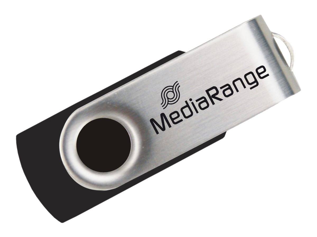 MediaRange USB-Stick 64GB USB 2.0 swivel swing - MR912