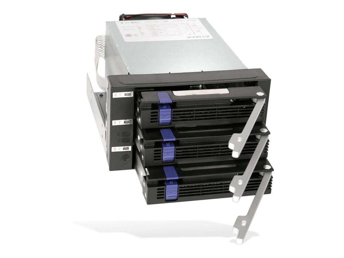 Backplane IcyDock 3x8,9cm SATAI-III in 2x5,25 MB153SP-B