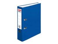 Herlitz Ordner maX.file protect A4 8cm blau Einstecksch. - 5480405