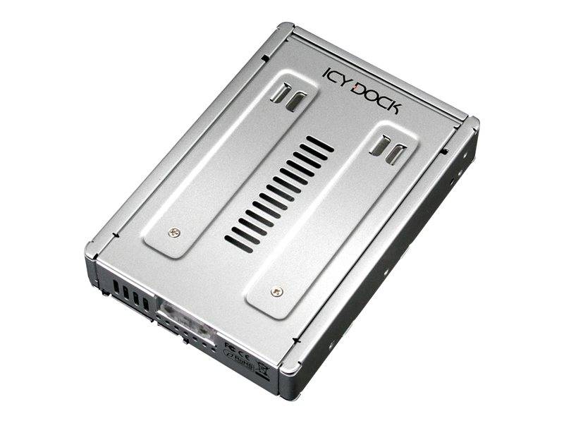 Adapter IcyDock 2,5->3,5 SATAI-III SSD&HDD 7-15mm metal - MB982SP-1S