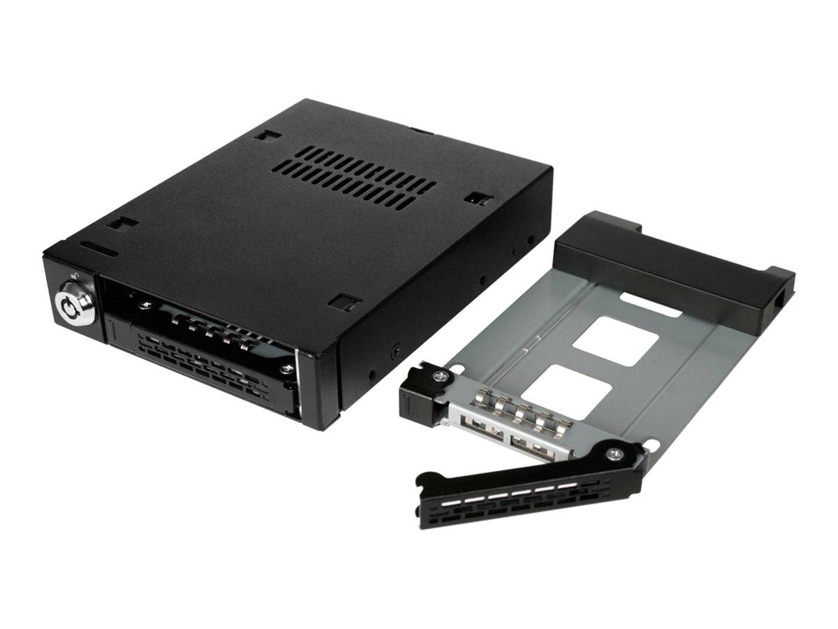 Backplane IcyDock 2x6,3cm SATAI-III in 1x3,5 HDD/SSD sw - MB992SK-B