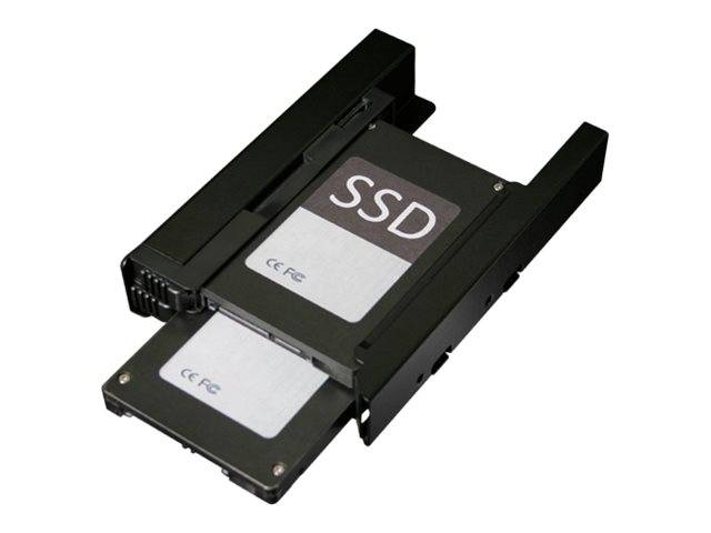 Einbaurahmen IcyDock 2x6,3cm IDE/SATA/SAS in 3,5 HDD/SSD - MB082SP