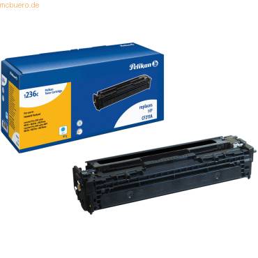 Pelikan Toner HP CF211A 1236c cyan rebuilt - 4229519