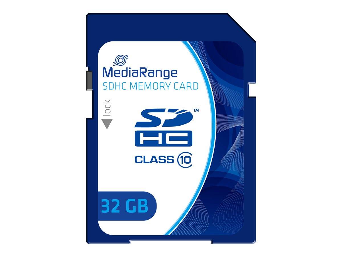 MediaRange SD Speicherkarte 32GB SDHC Klasse 10 - MR964