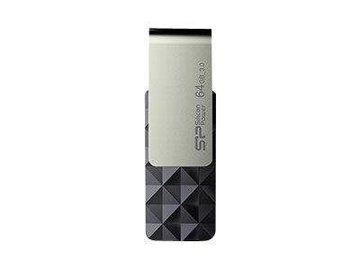 4712702632200 - USB-Stick 64GB usb 30 B30 Black (SP064GBUF3B30V1K) - Silicon Power