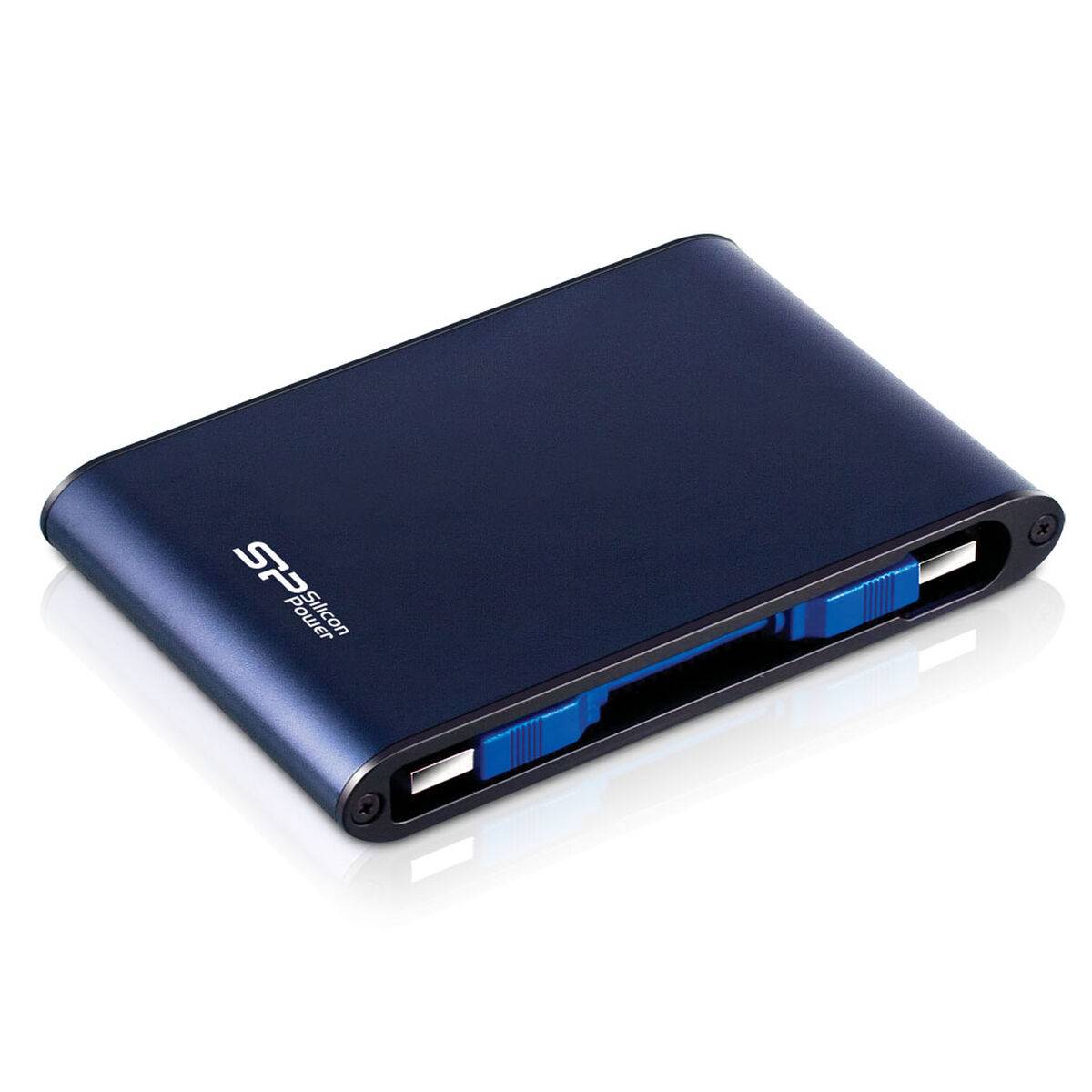 Silicon Power 6.3cm (2.5) 2TB USB3.0 A80Anti-shock/blue extern retail - SP020TBPHDA80S3B