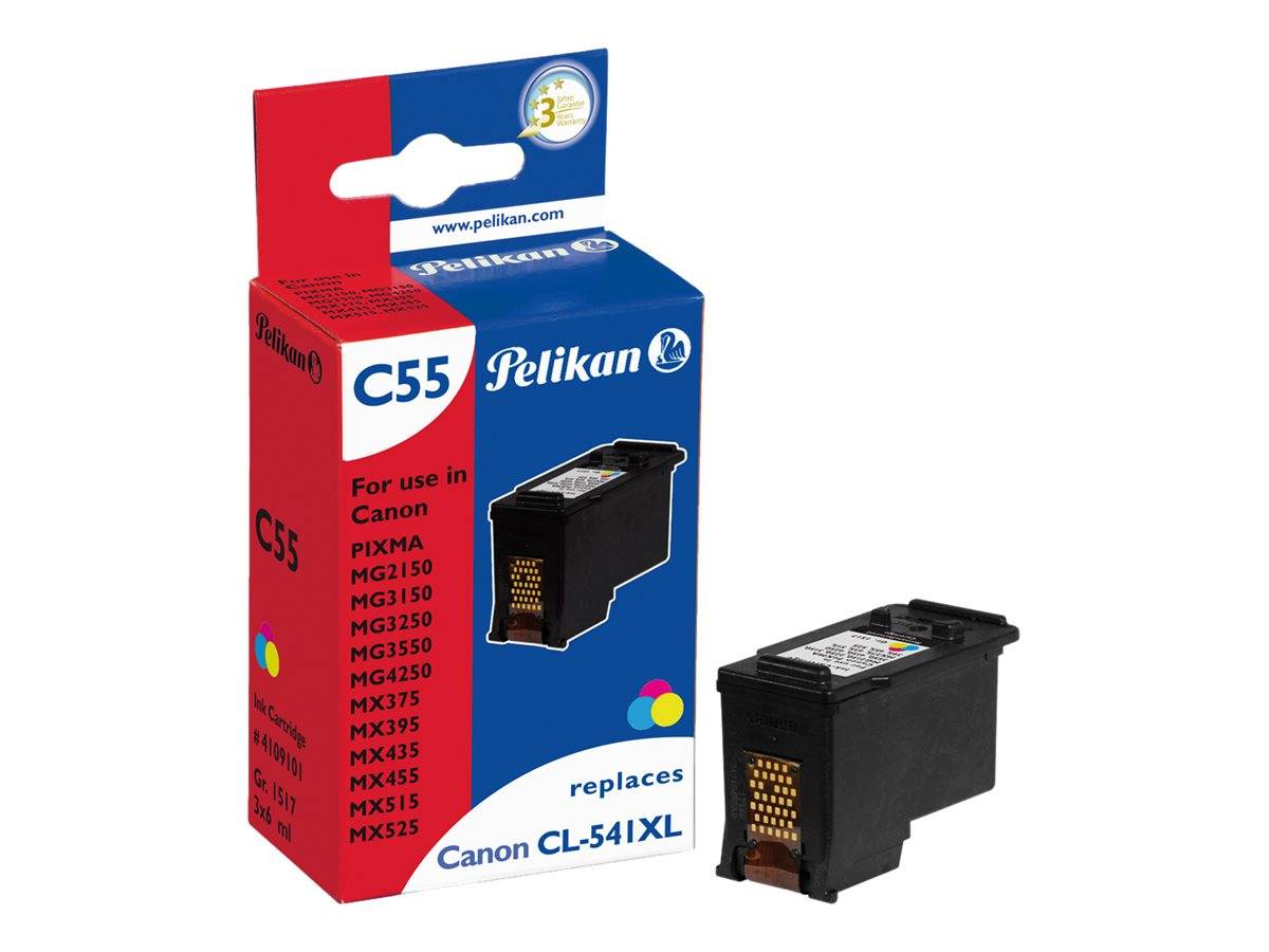 Pelikan Patrone Canon C55 CL541XL Tricolor remanufactured - 1437381