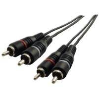 Schwaiger Audiokabel Cinch Audioverbindung 1,5m Schwarz - CIK5415533