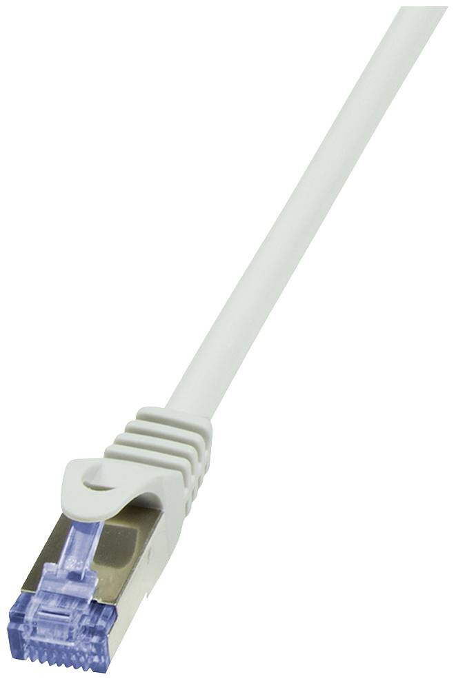 Logilink Patchkabel CAT6A S/FTP AWG26 PIMF 15,00m grau - CQ3102S