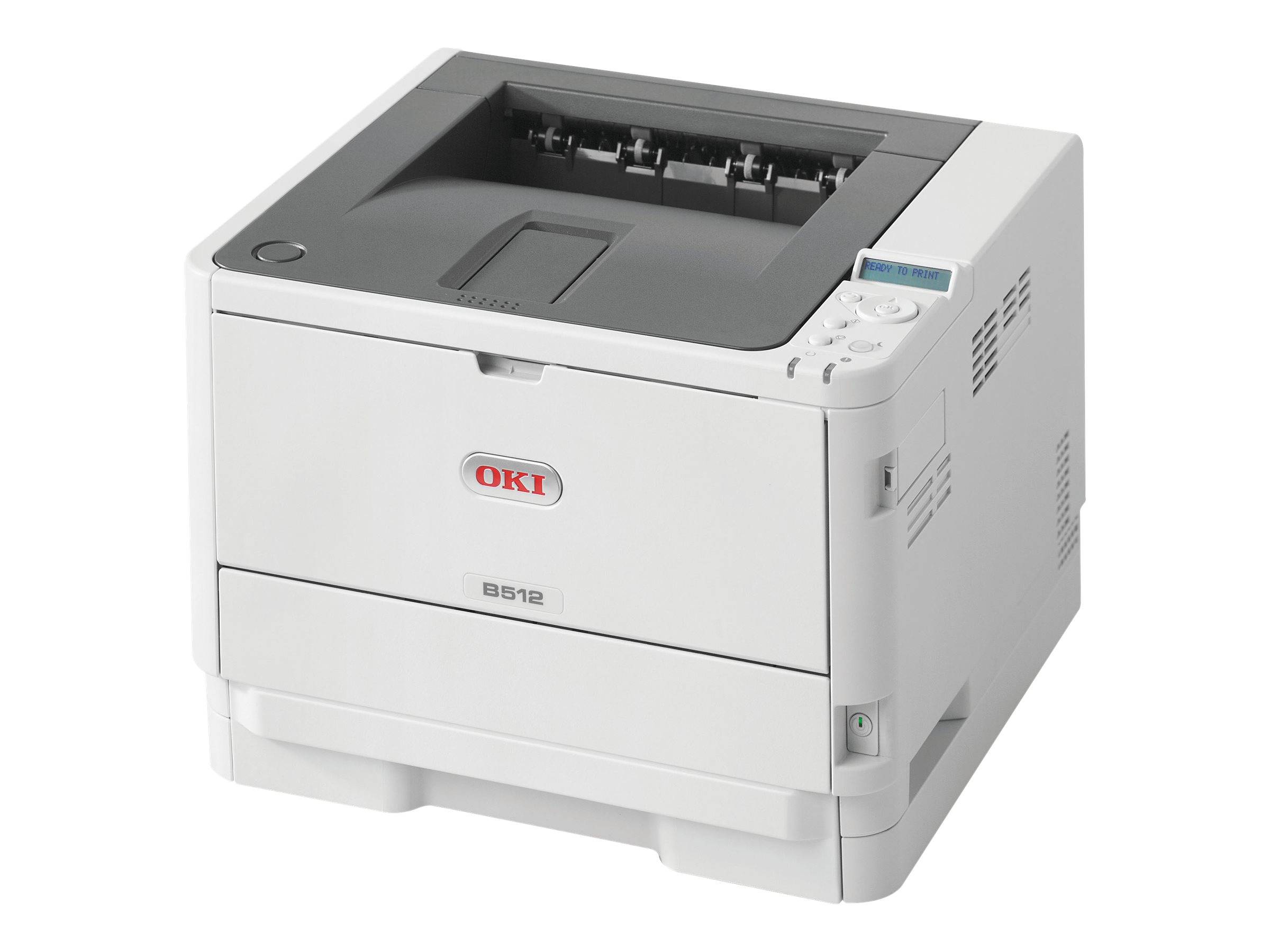 OKI B512dn Laserdrucker s/w - 45762022