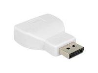 DELOCK Displayport Adapter DP -> D-Sub15 St/Bu weiß - 65568