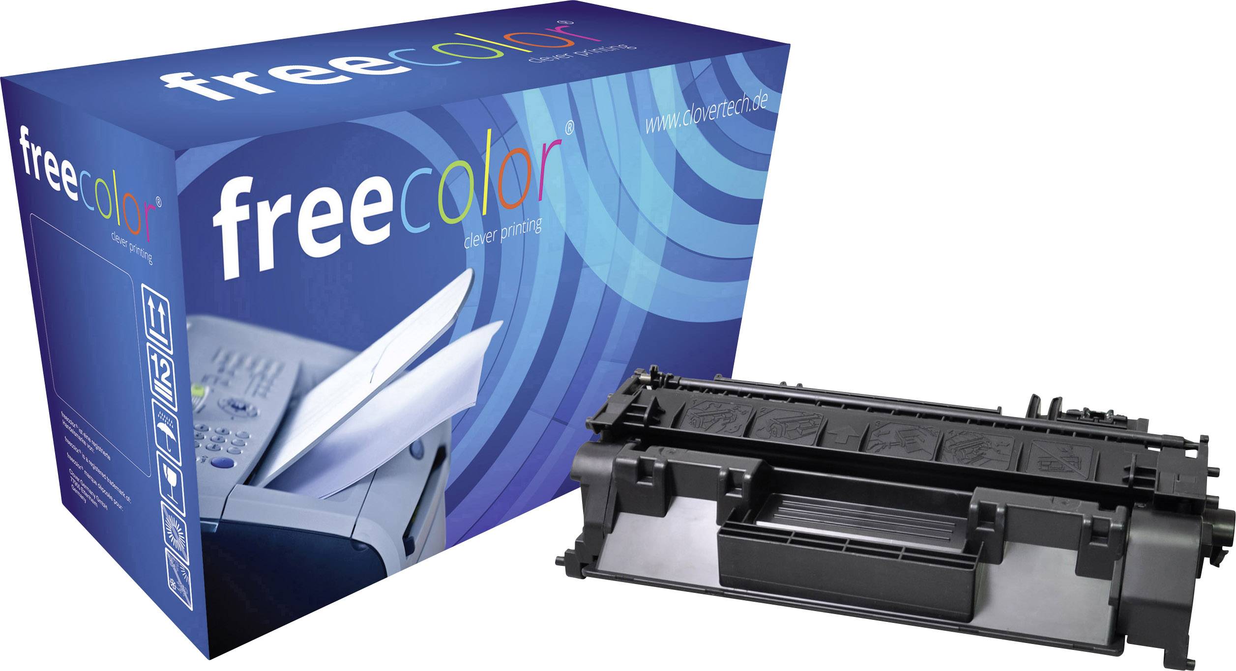 Freecolor Toner HP LJ P2035/2055A black CE505A kompatibel - K15120F7